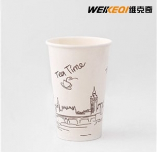 單層奶茶咖啡杯